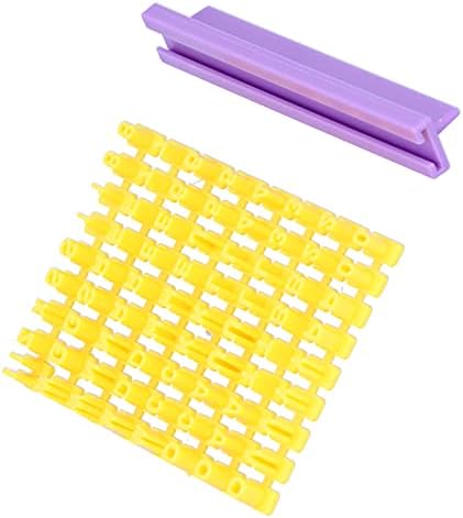 Gavigain Cookie Mold for English Letters Numbers DIY Baking Set