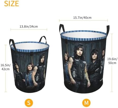YGFDYH F-alling In Reverse Laundry Basket with Handles
