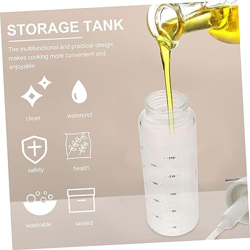 Alipis 300ml Squeeze Sauce Bottle with Spring Lid