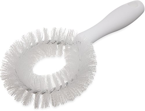 SPARTA 4016402 Plastic Curved Vegetable Brush 875 Inches White