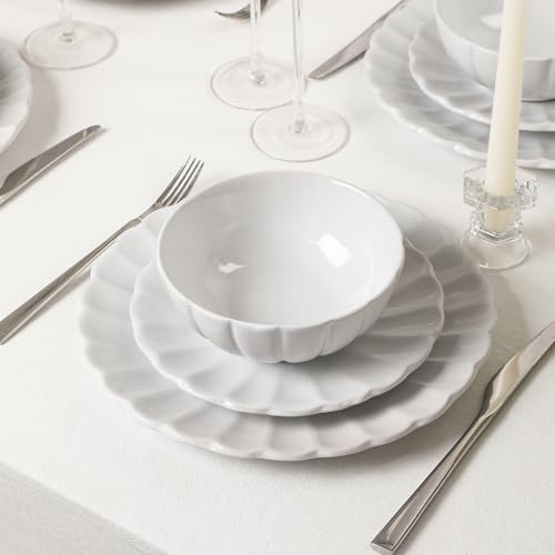 Earth Clay Phoenix 12-Piece Stoneware Dinnerware Set
