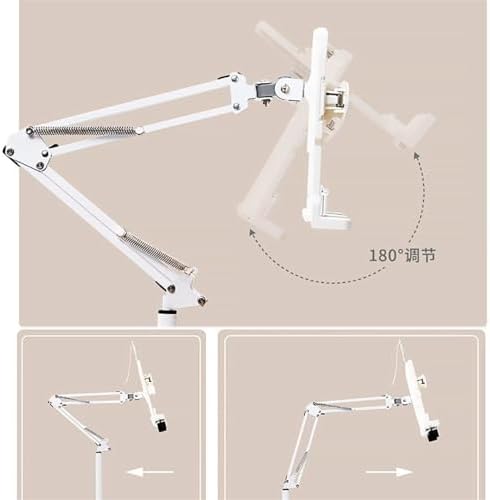 Adjustable Floor Stand for Tablet and Book Reading