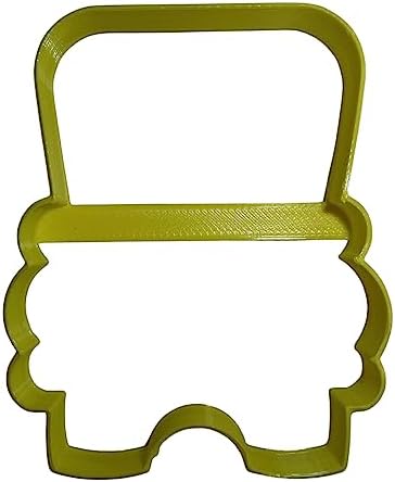 YNGLLC School Bus Cookie Cutter 1 Piece Yellow Made in USA