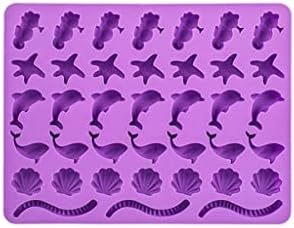 Junhcone 38 Cells Marine Life Chocolate Mould