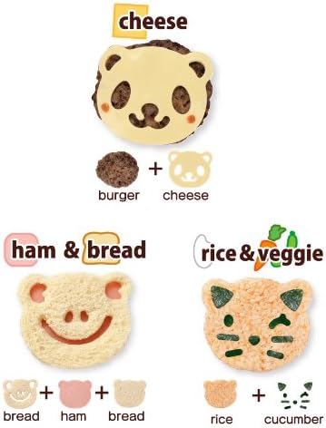 CuteZCute Animal Friends Food Deco Cutter and Stamp Kit