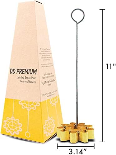 DDPremium Dok Jok Brass Mold Thai Dessert Maker