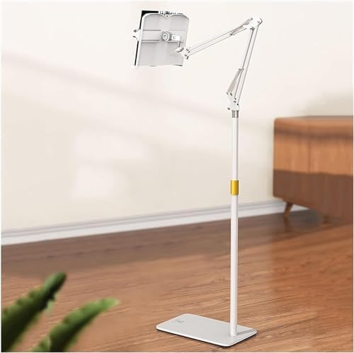 Adjustable Floor Stand with 180-Degree Rotatable Metal