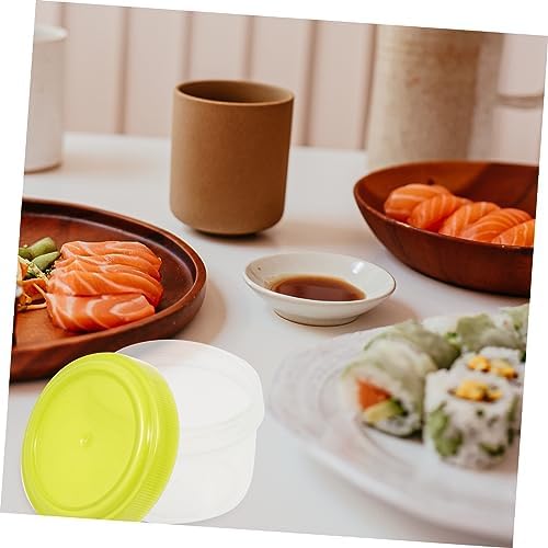 Ciieeo 12pc Set Square Sauce Bottles