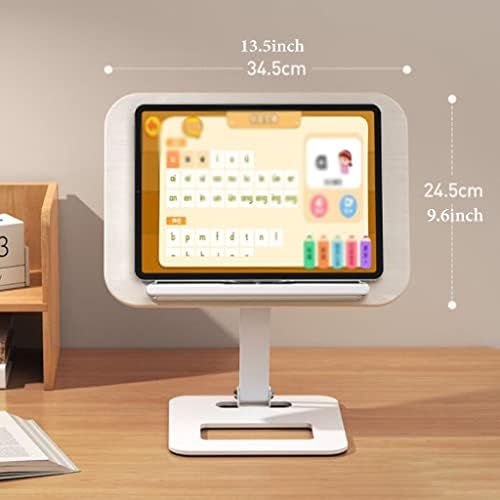 Adjustable Cookbook Stand with Spring Clips and EVA Pad