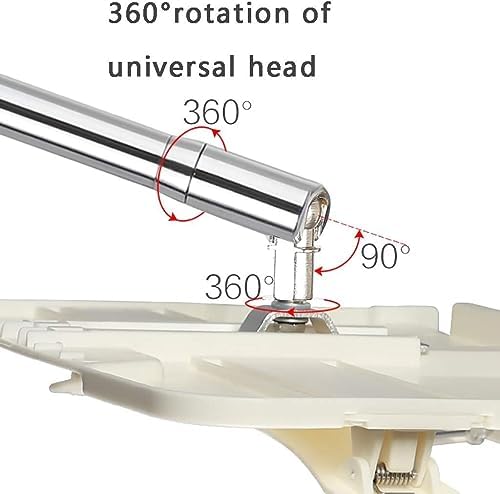 Hands Free Book Stand with 360 Rotating and Adjustable Height