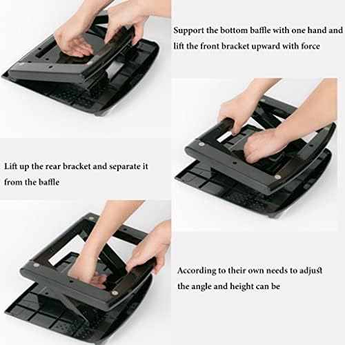 Adjustable Book Stand for Reading Cookbooks Tablets and More