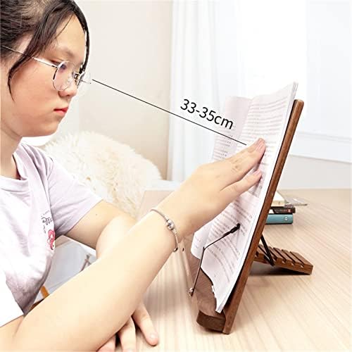 Foldable Book Stand for Cookbook Tablet and Sheet Music