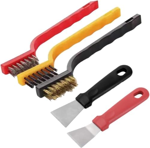5-Piece Stove Cleaner Brush Scraper Set
