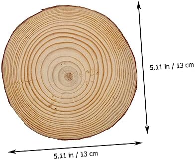 MAGICLULU 9 Pcs Wooden Coasters with Scented Candle Holders