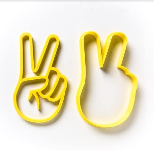 9cm Peace Cookie Cutter for Baking Crafting