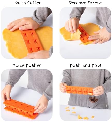 Goldfish Cutter with Pusher for Fun Baking
