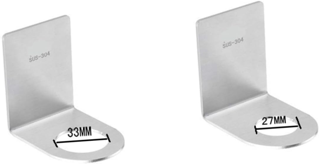 ABOOFAN Stainless Steel Shower Gel Hooks No Holes Design