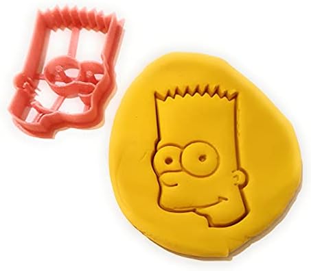T3D Bart Inspired Cookie Cutter Set - Safe Durable Fun