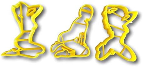 Arbi Design Club Dancers Cookie Cutters Set of 3 1