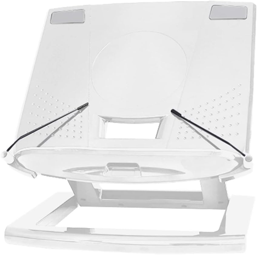Adjustable Book Stand for Reading Cookbooks Tablets and More