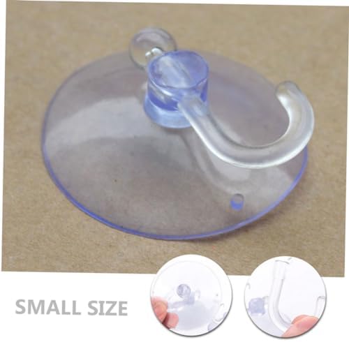 ABOOFAN 40pcs Suction Cup Hooks for Bathroom Towels Clothes Accessories