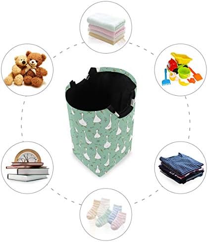 Susiyo Foldable Laundry Basket with Handles and Waterproof Interior 1