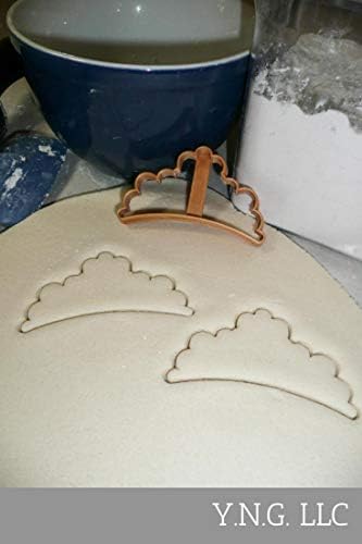 YNGLLC TIARA OUTLINE PRINCESS PROM QUEEN CROWN BRIDE BIRTHDAY COOKIE CUTTER
