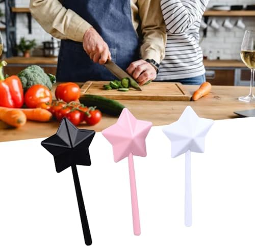 3PCS Star Salt and Pepper Shakers Set