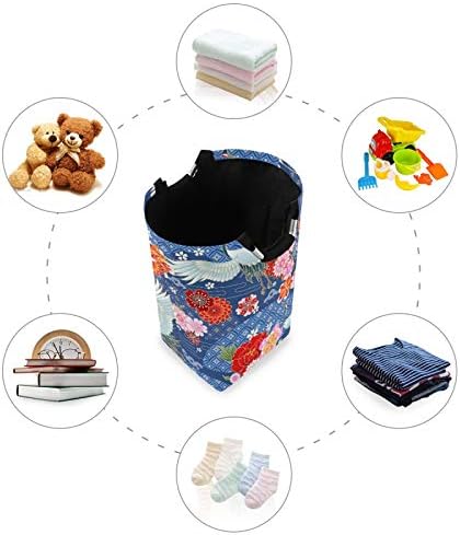 susiyo Foldable Laundry Basket with Handles and Unique Pattern 1