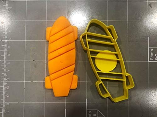 Skateboard Cookie Cutter - Durable Food Safe