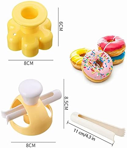 UQUABESO Donut Cutters Set 2 Pack Baking Tools