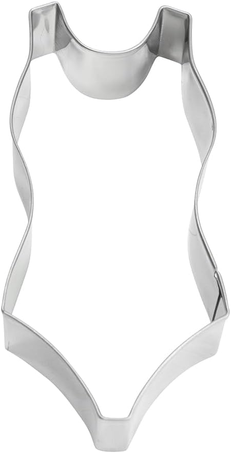 RM International 4 Bathing Suit Cookie Cutter Stainless Steel