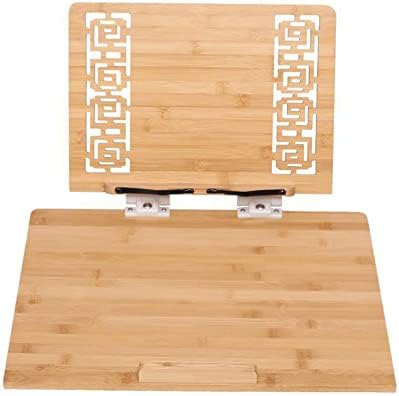 Multi-Functional Book Stand with Tray for Reading and Cooking