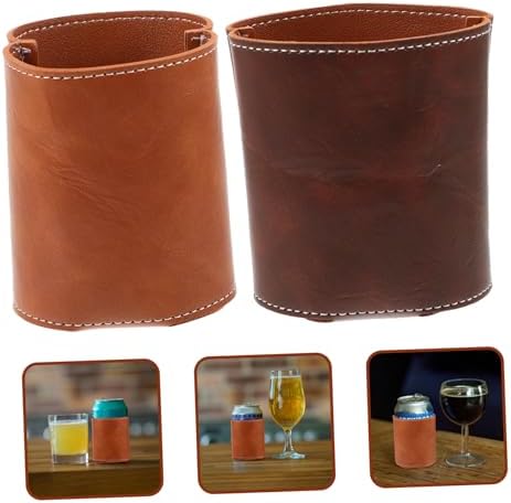 Luxshiny 2pcs Insulated Coffee Mug Beer Can Holder