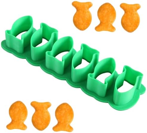 Mini Goldfish Cookie Cutter Set - 6 Fish Shapes for Baking Fun