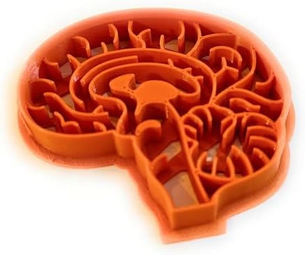 T3D Human Brain Cookie Cutter Baking Decorating Tool