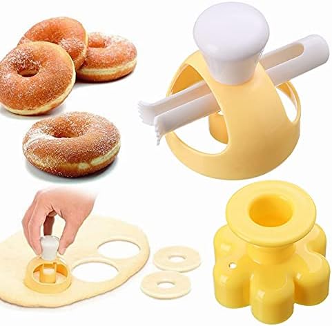 UQUABESO Donut Cutters Set 2 Pack Baking Tools