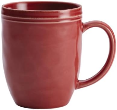 Rachael Ray Cucina 16-Piece Dinnerware Set Cranberry Red