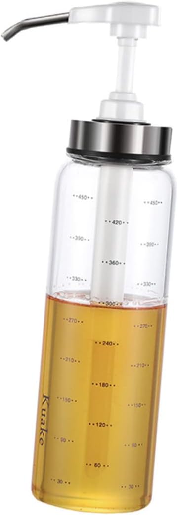 Zerodeko 500ml Condiment Squeeze Bottle with Spring Lid