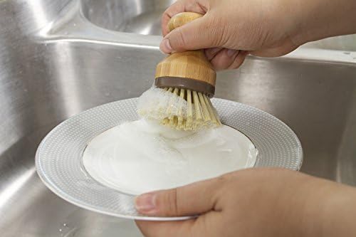 Bamboo Naturals Mini Scrub Brush Eco-Friendly Kitchen Tool 1
