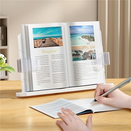 Adjustable Floor Stand Book Holder for Kitchen and Office