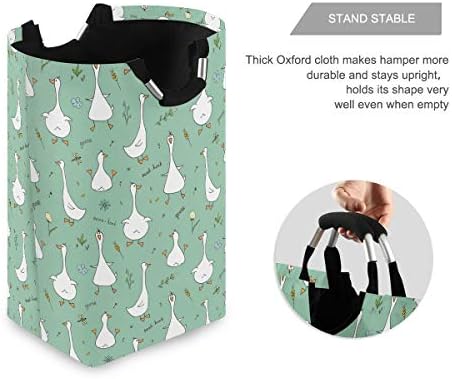 Susiyo Foldable Laundry Basket with Handles and Waterproof Interior 1