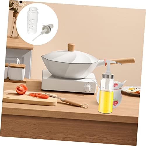 Cabilock 300ml Condiment Squeeze Bottle with Spring Lid