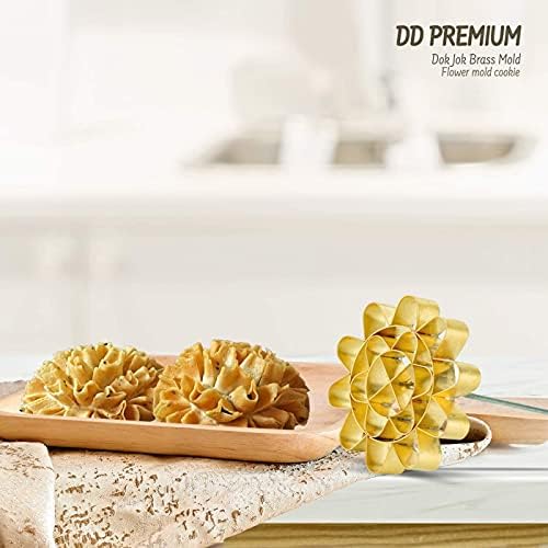 DDPremium Dok Jok Brass Mold Thai Dessert Maker