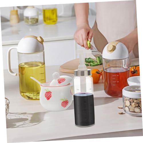 Alipis 300ml Squeeze Sauce Bottle with Spring Lid