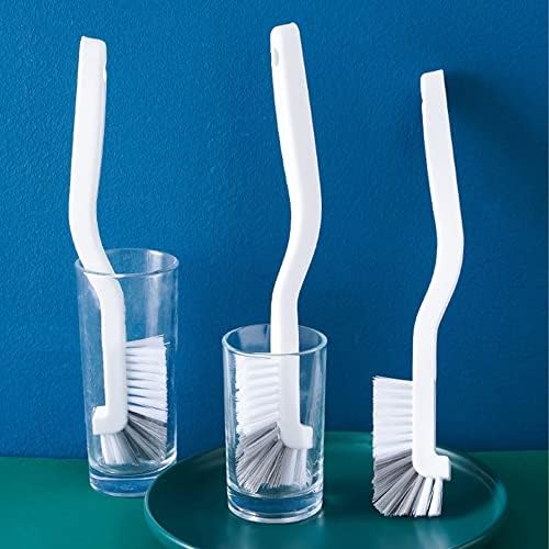 HiKin 2-Pack Thermos Cup Bottle Brush for Fruit Vegetable Cleaning