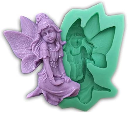 Junhcone Cookie Cutter Fondant Cake Mold Cute Angel Food-Grade Silicone