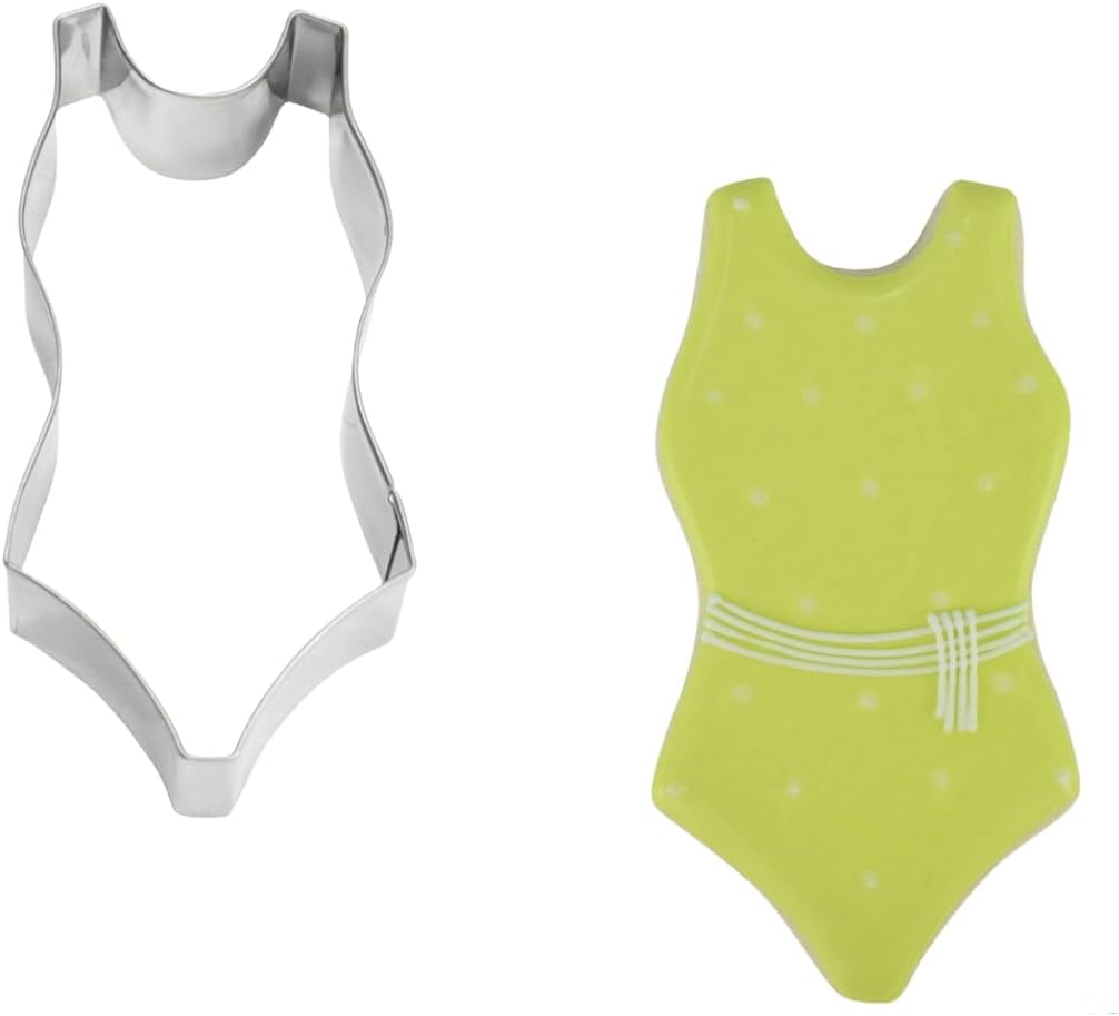 RM International 4 Bathing Suit Cookie Cutter Stainless Steel