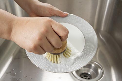Bamboo Naturals Mini Scrub Brush Eco-Friendly Kitchen Tool 1