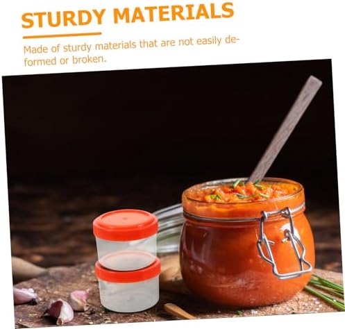 Mini Sauce Containers with Lids for Meal Prep and Bbq